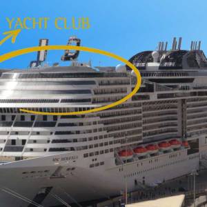 Der Bereich des Yacht Club