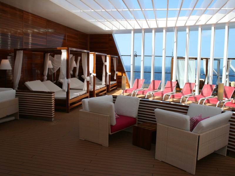 AIDAperla - Patio Deck | Zeit zum Relaxen