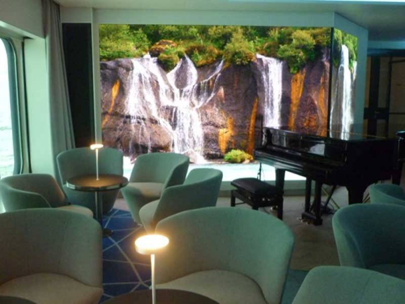 Infowand - bei Nichtgebrauch frei gestaltbar